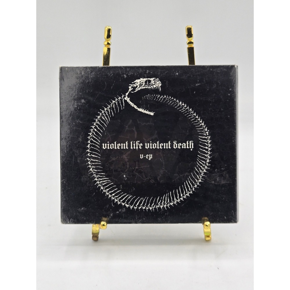 Violent Life Violent Health U EP CD Album Black Snake Skeleton Art‎